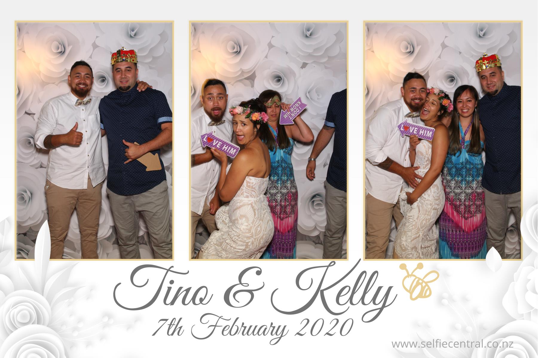 The Gascoigne-Honey Wedding | View more photos from the event at gallery.photobooth.co.nz/u/SelfieCentral/The-Gascoigne-Honey-Wedding